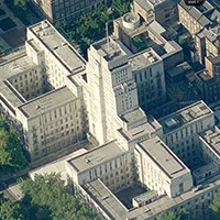 The Senate Building from above